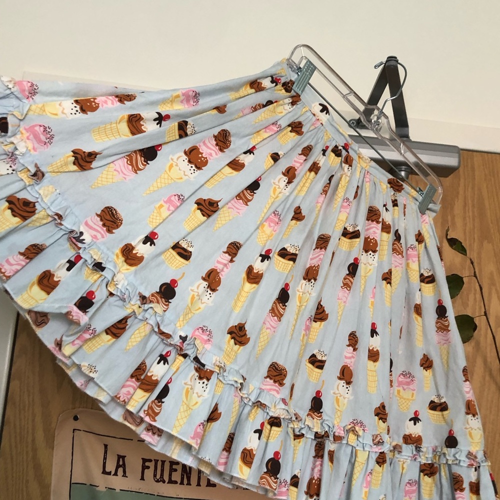 Ice Cream EGL Blue Skirt - Picture 3 of 4